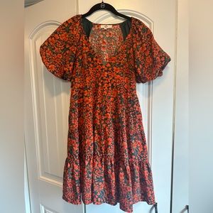 Entro Bubble Sleeve Dress